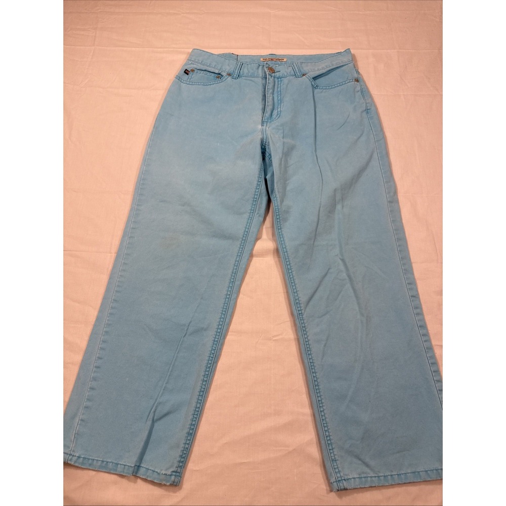 JEANS STRAIGHT Polo Ralph Lauren  Company Women's 8 x 29 TURQUOIS